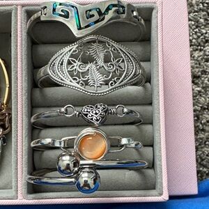 Silver Lot of Women's Bracelet Set